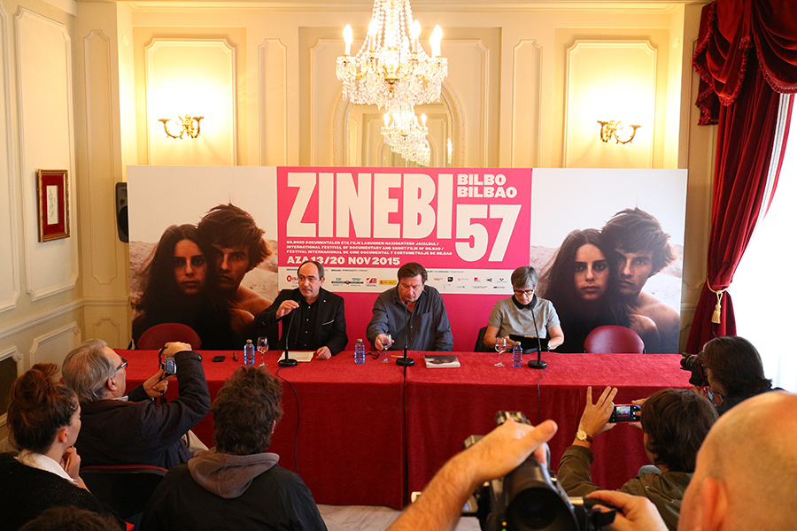 Aki Kaurismäki. Prentsaurreko _ Press-conference _ Conferencia de prensa (2017)