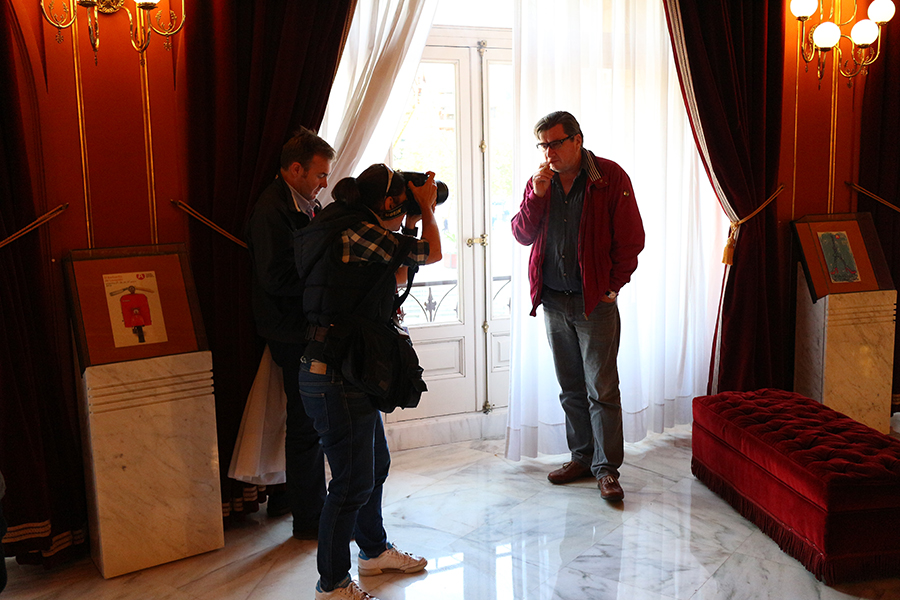 Aki Kaurismäki. Prentsaurreko _ Press-conference _ Conferencia de prensa (2017)(1)