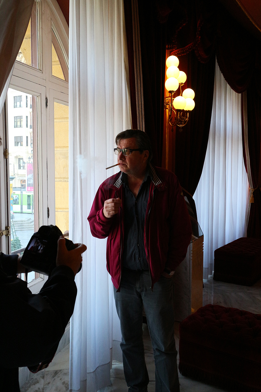 Aki Kaurismäki. Prentsaurreko _ Press-conference _ Conferencia de prensa (2017)(3)