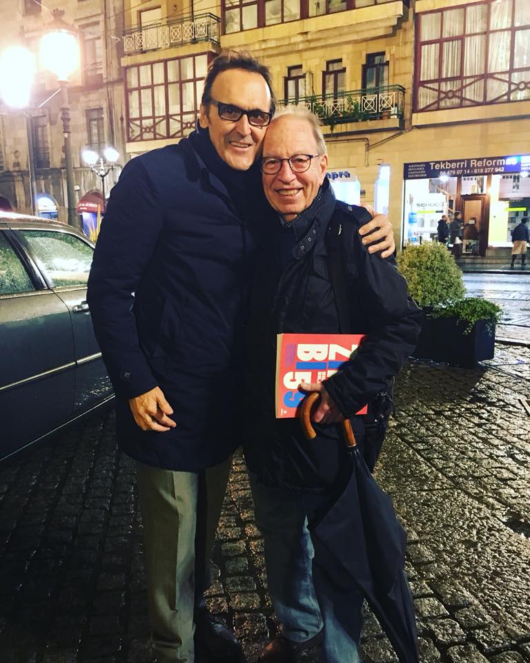 Alberto Iglesias, Joxe Ángel Rebolledo. Bilbao, 2017