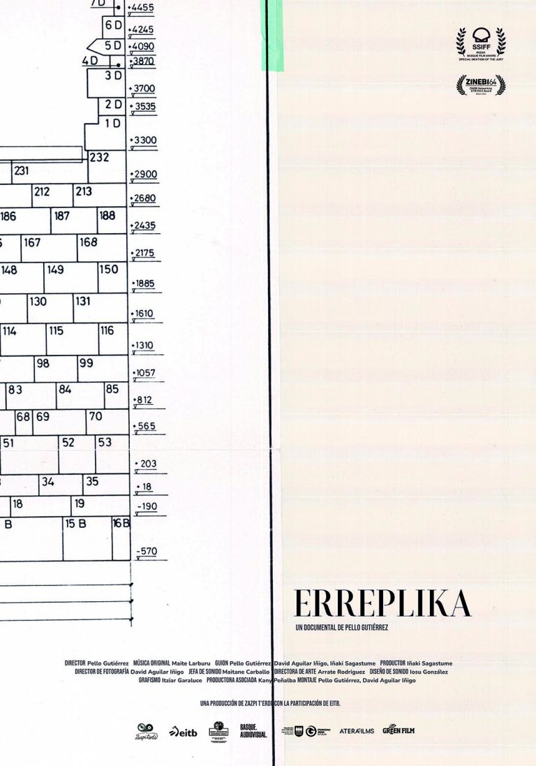 Cartel Erreplika castellano – zazpiterdi