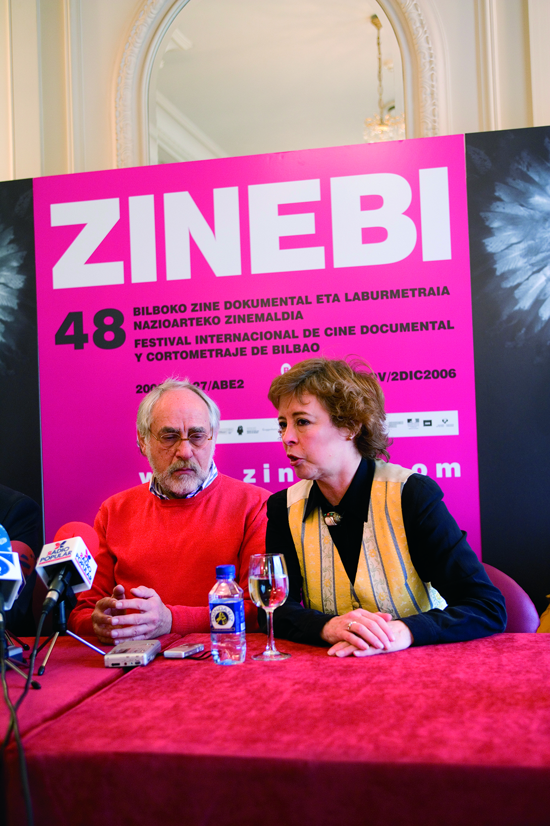 Conferencia de prensa. Arturo Ripstein _ Paz Alicia Garciadiego(1)