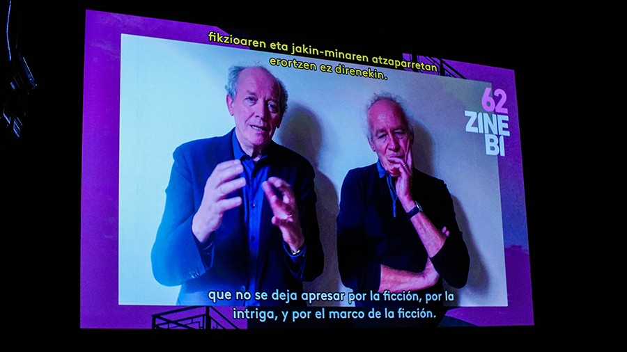 Jean-Pierre _ Luc Dardenne (Irekiera ekitaldia _ Opening _ Inauguración, 2020)