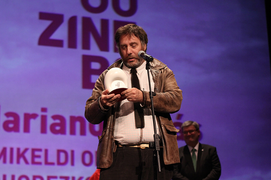 Mariano Llinás. Ohorezko Mikeldi Saria _ Mikeldi of Honour Award _ Premio Mikeldi de Honor(3)