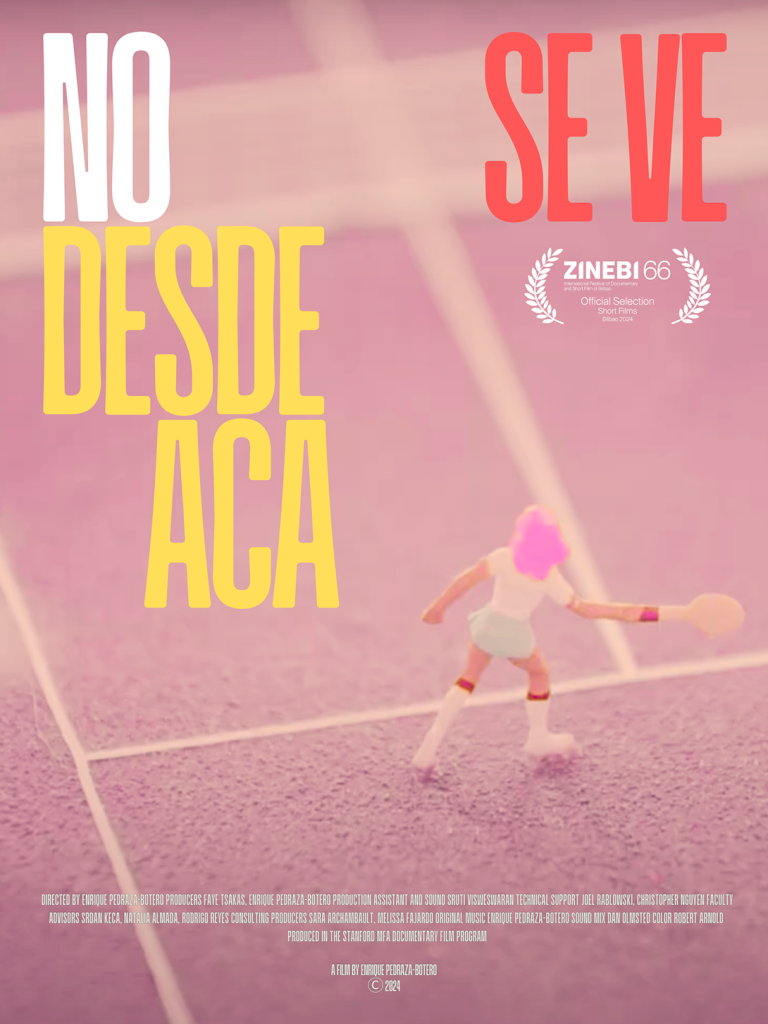 Red Minimalist Photography Exhibition Poster (2) – Enrique Pedráza Botero